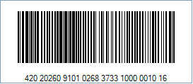 barcode package code usps identification pic barcodes gs1 produce following property example neodynamic