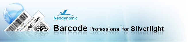 Neodynamic Barcode Professional for Silverlight