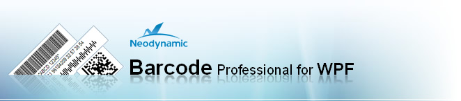 Neodynamic Barcode Professional for Windows Presentation Foundation (WPF)