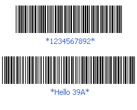 Neodynamic Barcode .NET Code 39