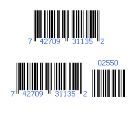 Neodynamic Barcode .NET UPC A UCC-12