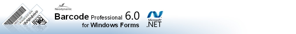 Neodynamic Barcode Professional for Windows Forms